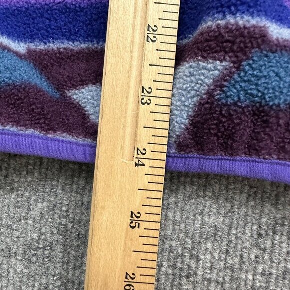 Patagonia Fleece Jacket Snap-T Synchilla Pullover Tribal Aztec Women's M - Picture 13 of 13